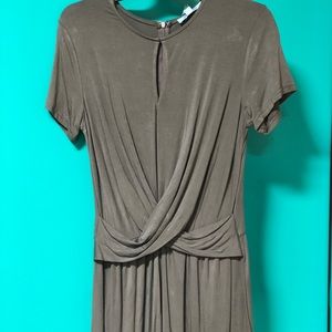 Olive Twist Romper